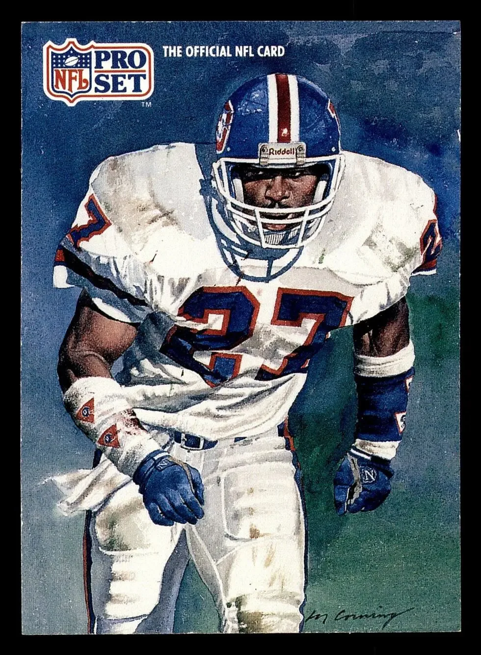 Vintage 1991 Pro Set Spanish #296 Steve Atwater Card